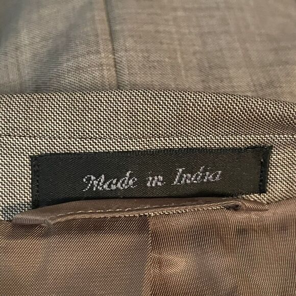 Lauren Ralph Lauren Men's Sport Coat Jacket Tan 100% Wool 2 Button Dual Vent 40R - Picture 2 of 15